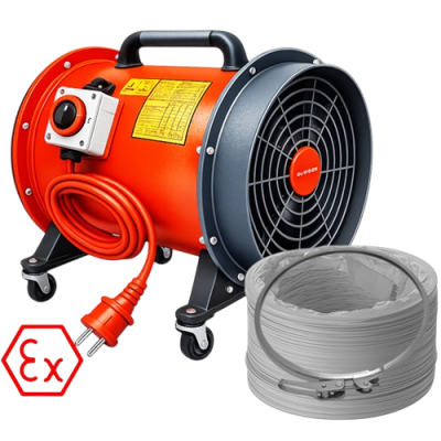 EXP MOB Mobil Aksiyel Exproof Seyyar Fan