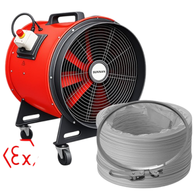 VAM ATEX Exproof Mobil Aksiyel Fan